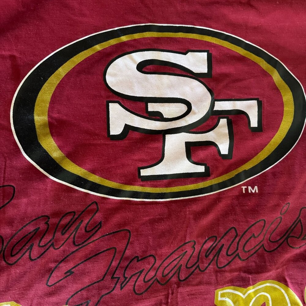VTG San Francisco 49ers Twin Bed in a Bag by JCPenney's 1980's - Picture 5 of 16